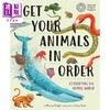 【中商原版】整理动物 对动物世界进行分类 Get Your Animals in Order 英文原版 儿童科普绘本 自然科学知识百科图画书 精装 商品缩略图0