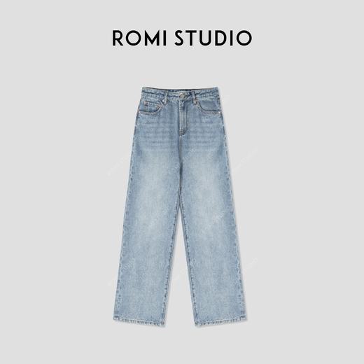 ROMI STUDIO“原味丹宁”100%粗织长绒棉透气牛仔裤 24SSF165 商品图0