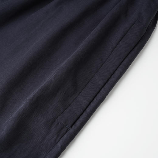 ROMI STUDIO"工装美学"莱赛尔亚麻混纺可调束脚休闲裤24SSK1049 商品图2