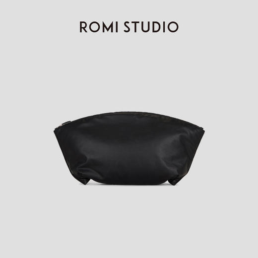 ROMI STUDIO“简约优雅”头层牛皮柔软舒适夹层纯色手拿包23AWS027 商品图0