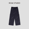 ROMI STUDIO"工装美学"莱赛尔亚麻混纺可调束脚休闲裤24SSK1049 商品缩略图0