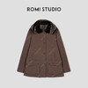 ROMI STUDIO“美式复古”莱赛尔棉混纺砂洗肌理感外套24AWW006 商品缩略图4