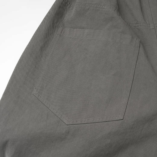 ROMI STUDIO”率性优雅“100%棉抽绳弹力腰直筒宽松休闲裤 24SSK122 商品图3