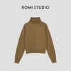 ROMI STUDIO“天鹅颈” 腔调穿搭绵羊毛高领针织毛衣打底衫23AWM499 商品缩略图1