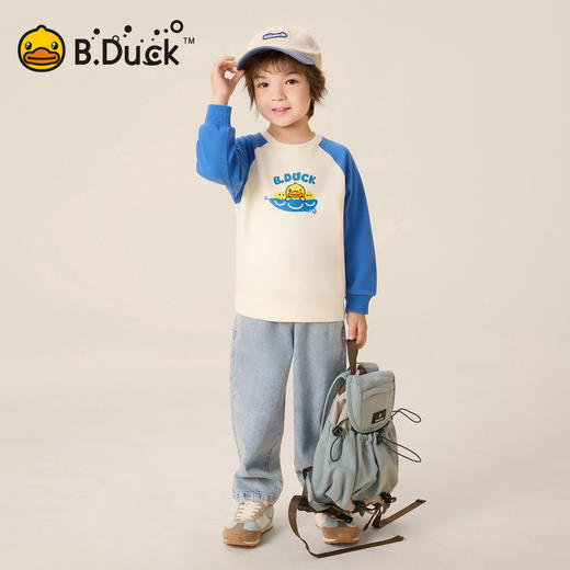 B.Duck小黄鸭童装春春秋卫衣105-150 BF3508913 商品图4