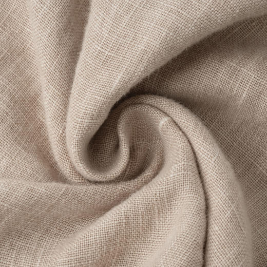 ROMI STUDIO“悠然而归”100%亚麻炒色雪花肌理松紧A摆半裙24SSQ878 商品图7