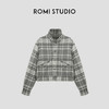 ROMI STUDIO“格雷系列”腔调穿搭羊毛混纺双面呢大衣外套23AWW952 商品缩略图0