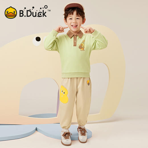 B.Duck小黄鸭童装春秋休闲裤90-130 BF3557001 商品图4