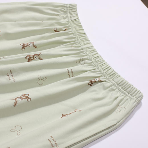 都市丽人睡衣生活家居长袖家居服26支CVC单面薄女士棉质套装LHT1L8 商品图6