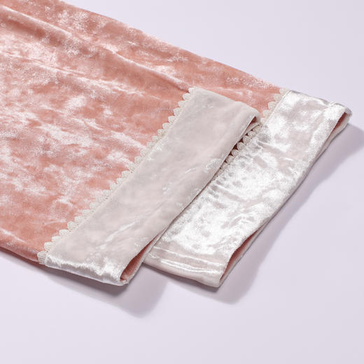 都市丽人睡衣生活家居长袖家居服钻石绒厚女士丝绒套装LHT1Q1 商品图7