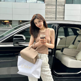 ROMI STUDIO“简约随性”气质百搭肌理感荔枝纹手提斜挎托特包B3550