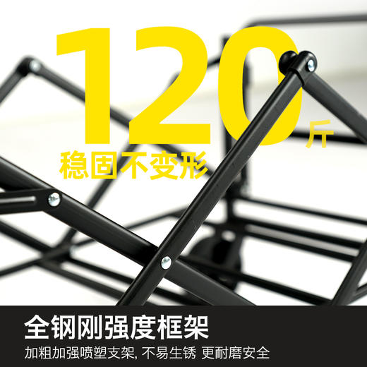 探险者露营推车户外装备TXZ-1015（黑色） 商品图2