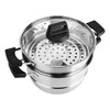 艾铂赫IBOH蒸膳美不锈钢双层蒸锅H1079（26CM） 商品缩略图1