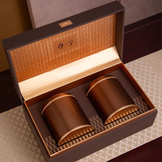 尊享皮盒【2小合金罐•咖】85元一套/一件16套/约装3两左右 商品图2
