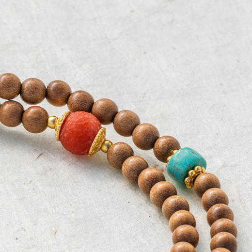 醍醐*原创 时来运转老山檀多宝三圈手串 饰品送礼国庆闪购 商品图1