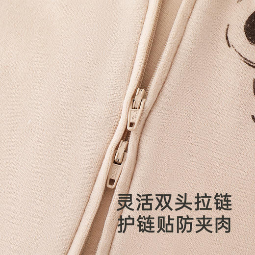 【商场同款】英氏儿童纯羊毛睡袋秋冬保暖婴儿防惊跳睡袋新款 商品图3