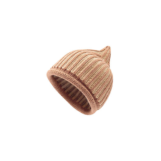 英氏儿童帽子可爱宝宝板栗帽子围巾秋冬保暖防寒羊毛圆帽新款 商品图4