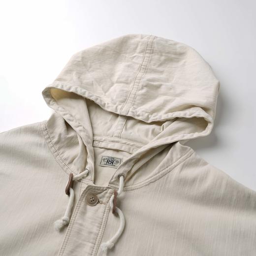 ROMI STUDIO“美式假日”竹节棉肌理纹路洗水抽绳连帽卫衣 431V6023 商品图1