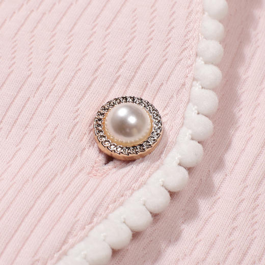 都市丽人睡衣好睡好眠长袖家居服针织提花薄女士棉质套装LHT1N6 商品图6