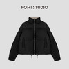 ROMI STUDIO“优雅过冬”腔调穿搭两面穿白鹅绒短款羽绒服 23AWW248 商品缩略图0