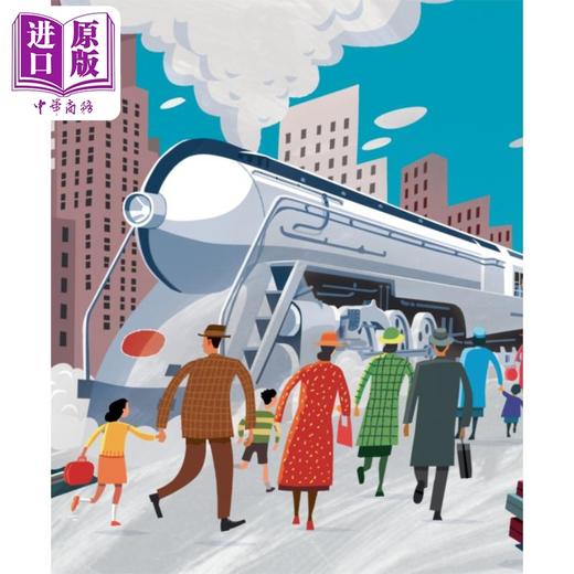 【中商原版】小金书 关于火车的书 My little Golden Book about trains 英文原版 儿童绘本 早教认知 亲子图画故事 进口童书 商品图1