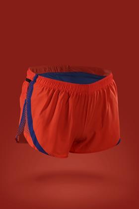 严素跑步运动短裤 火箭系列 男/女竞速款 三口袋 快干 轻量  严素态度