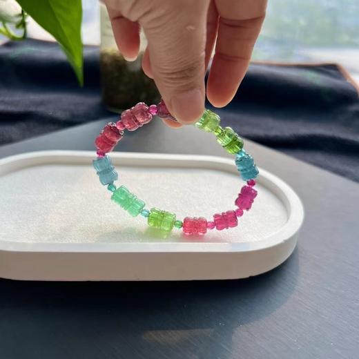 22.16g 9mm 雕刻碧玺手链 商品图6