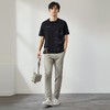 柒牌短袖T恤男2025夏季新款时尚青年休闲百搭黑色龙纹圆领薄上衣	128T71610 商品缩略图3