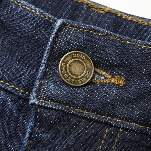 ROMI STUDIO“塑腿系列”棕标竹节纱混纺肌理感纽约牛仔裤 24SSN640 商品图2