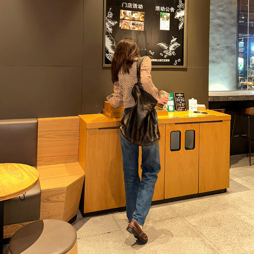 ROMI STUDIO“纽约牛仔” 100%棉高腰直筒怀旧蓝薄款牛仔裤23AWN702 商品图3