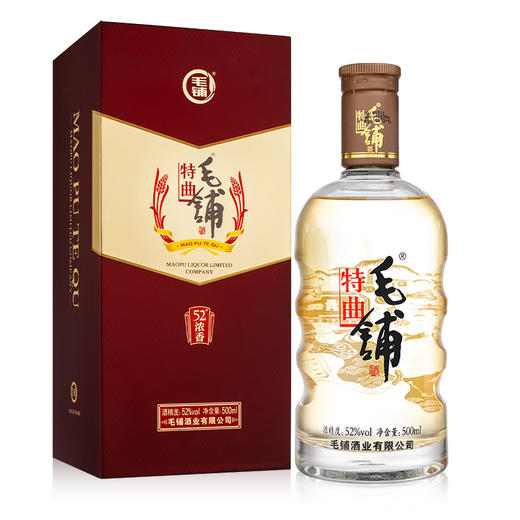 【老酒捡漏】500ml52度毛铺特曲 商品图0