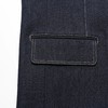 ROMI STUDIO“棕标系列” 复古撞色仿牛仔休闲简约西装外套23AWW378 商品缩略图2