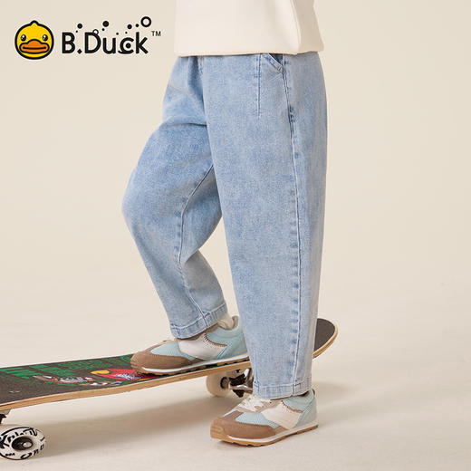 B.Duck小黄鸭童装春秋牛仔裤105-150 BF3556908 商品图0