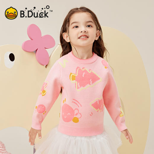 B.Duck小黄鸭童装春秋针织衫90-130 BYF3512920 商品图3