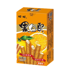 旺旺黑白配香橙味56g（6921482336088）