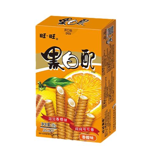 旺旺黑白配香橙味56g（6921482336088） 商品图0