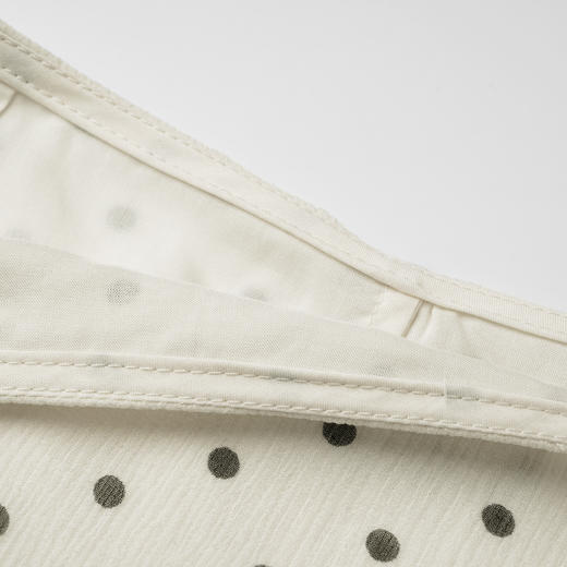 ROMI STUDIO”法式优雅“100% 8m/m真丝顺纡肌理感波点半裙24SSQ066 商品图1