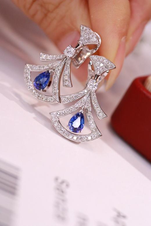1.0ct 蓝宝石耳拍 商品图6