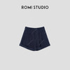 ROMI STUDIO “松弛随性”100%260G亚麻洗水加软透气短裤 24SSK1142 商品缩略图4