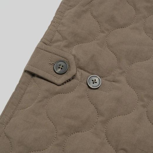 ROMI STUDIO“纽约美式”经典菱格立领衔缝棉马甲外套 23AWW893 商品图3