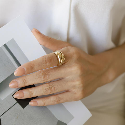 Mordern Art 现代艺术时期 | 金色水滴三件套 商品图2