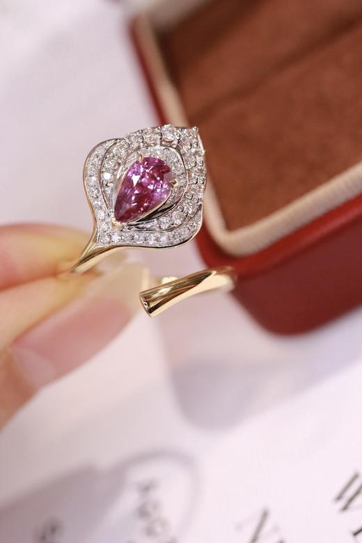 1.01ct 蓝宝石戒指 商品图2