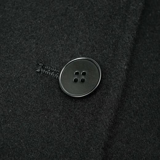 ROMI STUDIO”腔调穿搭“羊绒蚕丝混纺立领单排扣大衣外套 23AWW500 商品图2