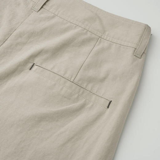 ROMI STUDIO“意式绅士”莫代尔棉混纺洗水纹理直筒休闲裤 24SSK397 商品图3