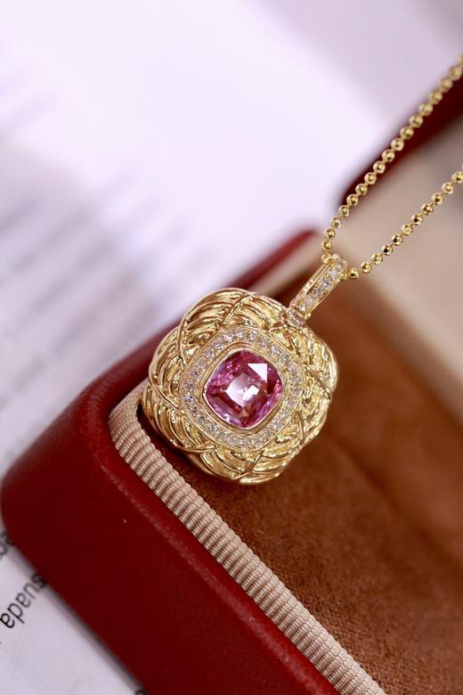 1.2ct 蓝宝石吊坠 商品图5