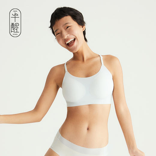 半醒吊带背心内衣女打底外穿美背文胸一体带胸垫抹胸内搭上衣 商品图2