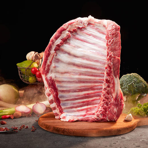 盐池滩羊带脊羊排4斤整块羊排宁夏羊肉新鲜现杀冷冻  包邮 商品图6