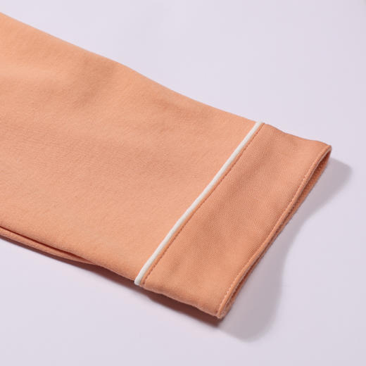 都市丽人睡衣亲情蜜语长袖家居服暖感无尘棉薄女士棉质套装LHT0B2 商品图6