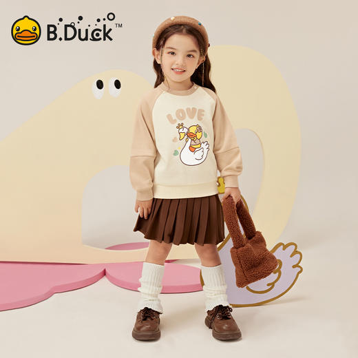 B.Duck小黄鸭童装春秋卫衣90-130 FF3508070 商品图3