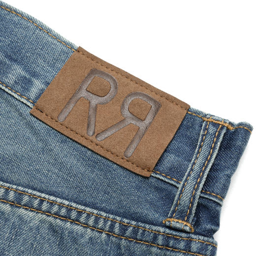 ROMI STUDIO“纽约牛仔”100%棉腔调穿搭怀旧蓝加绒牛仔裤23AWN1026 商品图3